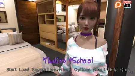 Nudist School 0.13 Game Walkthrough Download for PC, Mac, Android